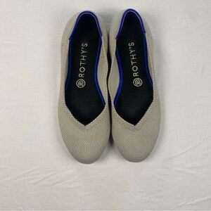 Rothy’s Women’s Flax Birdseye Round toe Ballet Flats Gray Women's Size 8.5